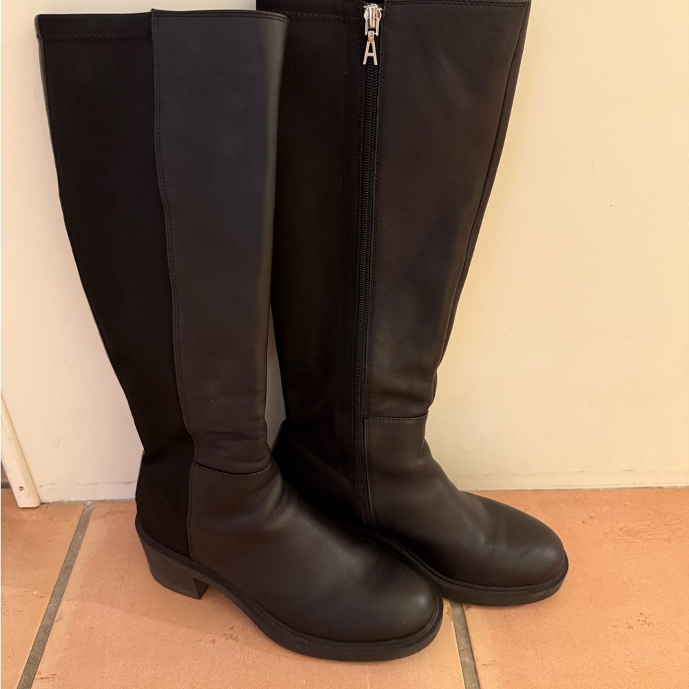 AEROSOLES Black Heeled Boots